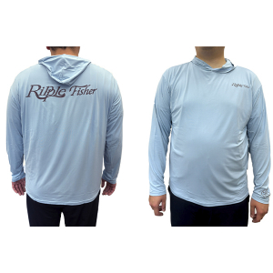 Футболка Ripple Fisher Cool Hoodie Shirts, Smoke Blue 4L