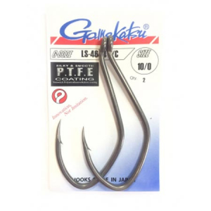 Крючки Gamakatsu LS-4644 T/C 10/0